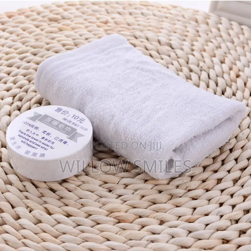 Compressed Cotton Towels