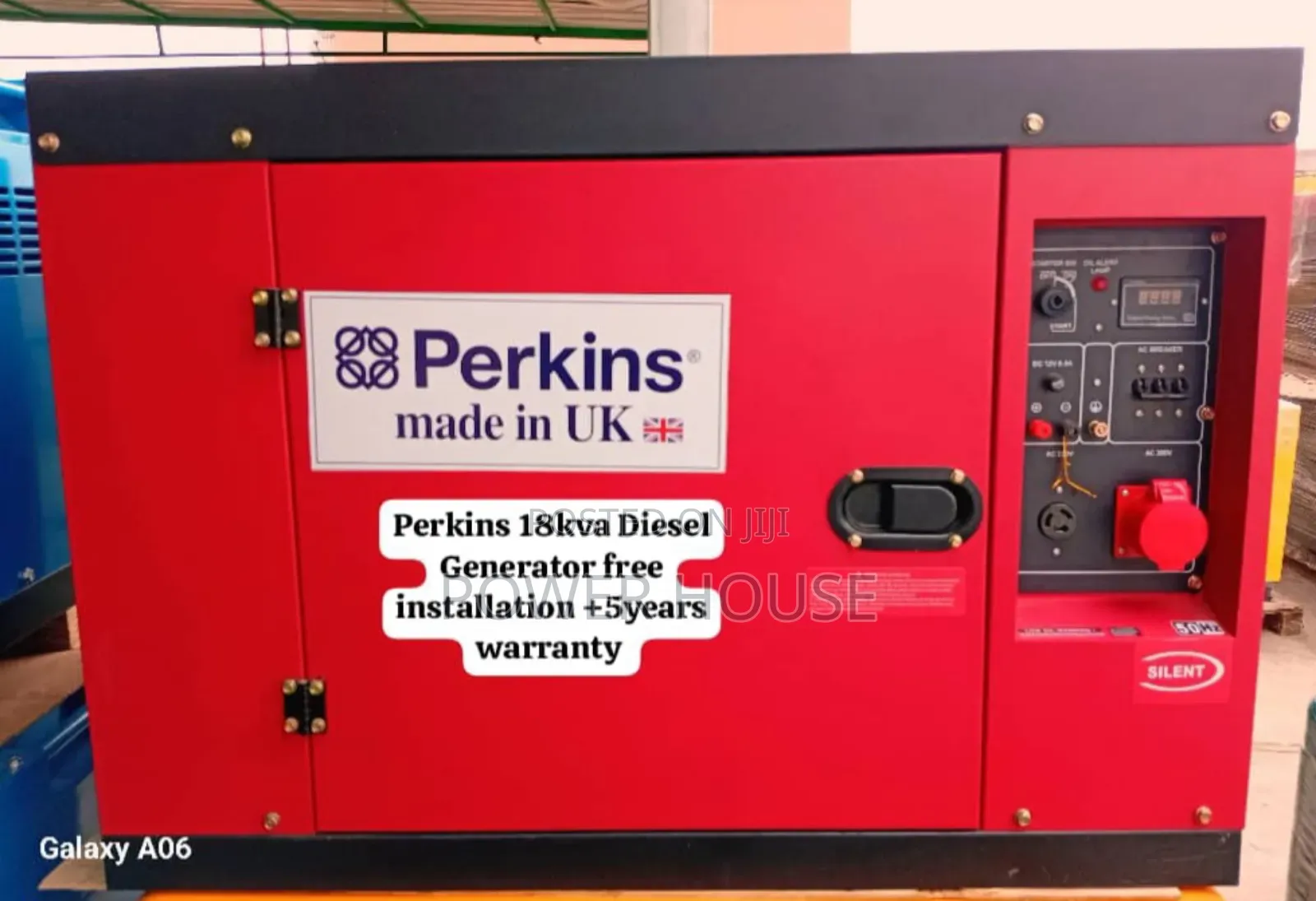 Creative Current Perkins Diesel Generator 18kva Silent Perkins