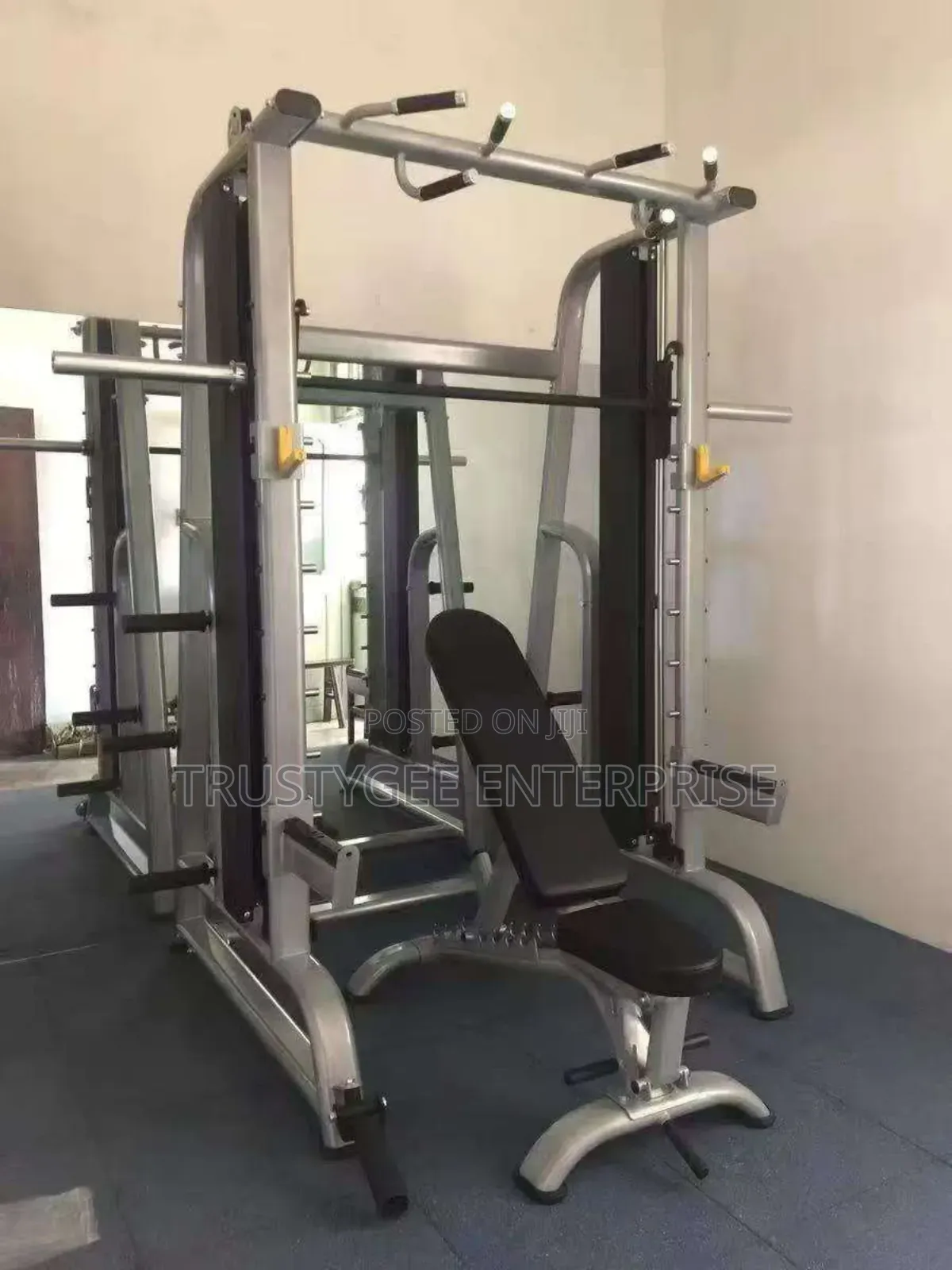 Commercial Smith Machine With Gym Bench