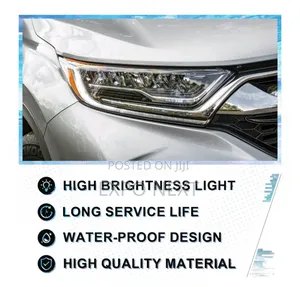 Headlights Led Headlamps Pair For 2017-2022 Honda Crv Touring