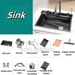 Smart Kitchen Sink - Digital Multi Function Sink