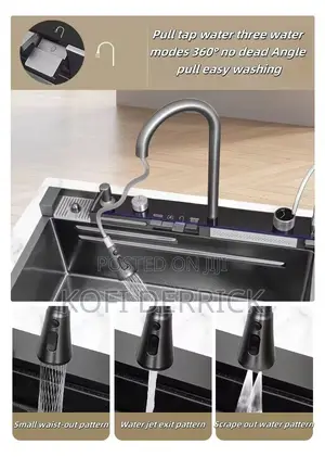 Smart Kitchen Sink - Digital Multi Function Sink