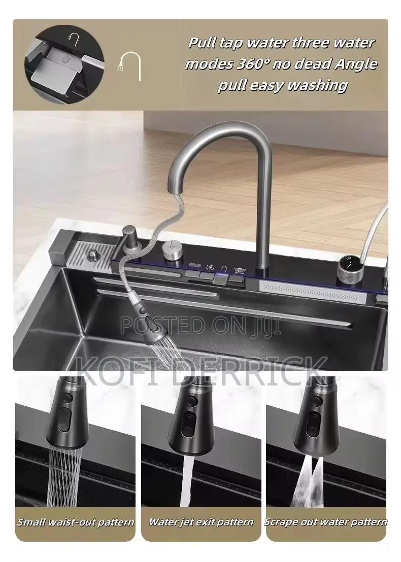 Smart Kitchen Sink - Digital Multi Function Sink