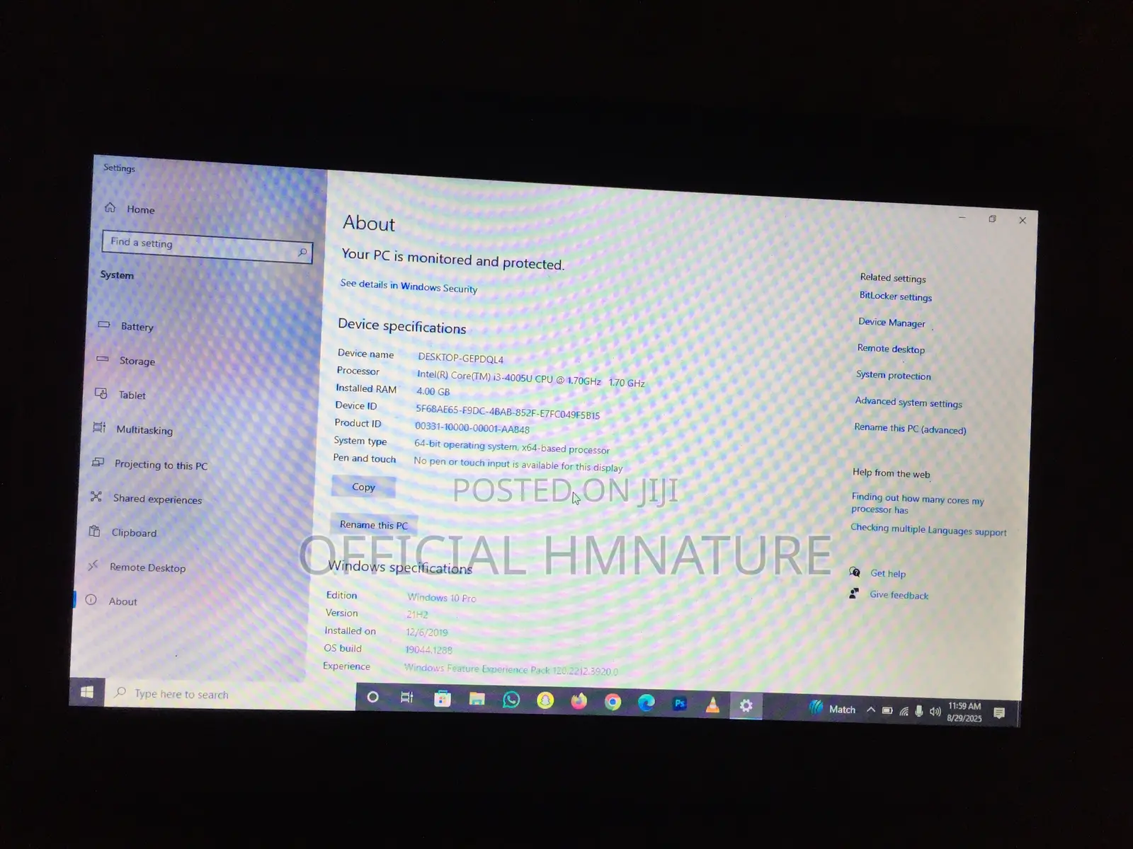 Laptop Dell Latitude 13 3340 4GB Intel Core I3 SSD 500GB