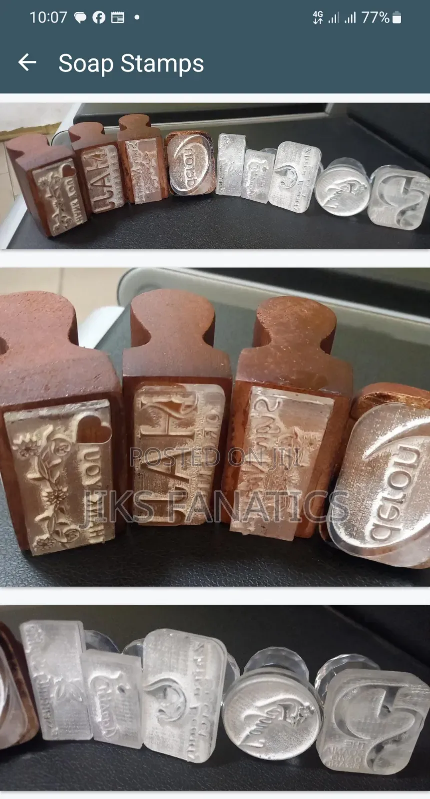 Custom Made Soap Stamp