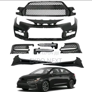 2020-2022 Toyota Corolla Se Xse Front Bumper Cover Grille Foglight Set