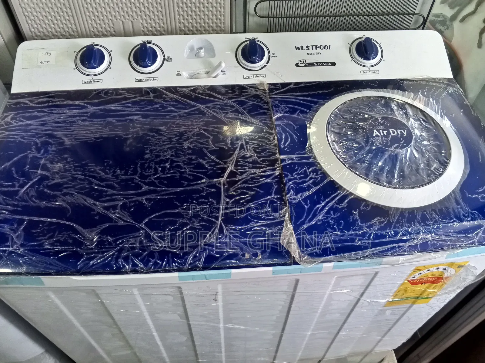 Flamino Washing Machine Clean Clothes Guaranteed 15kg
