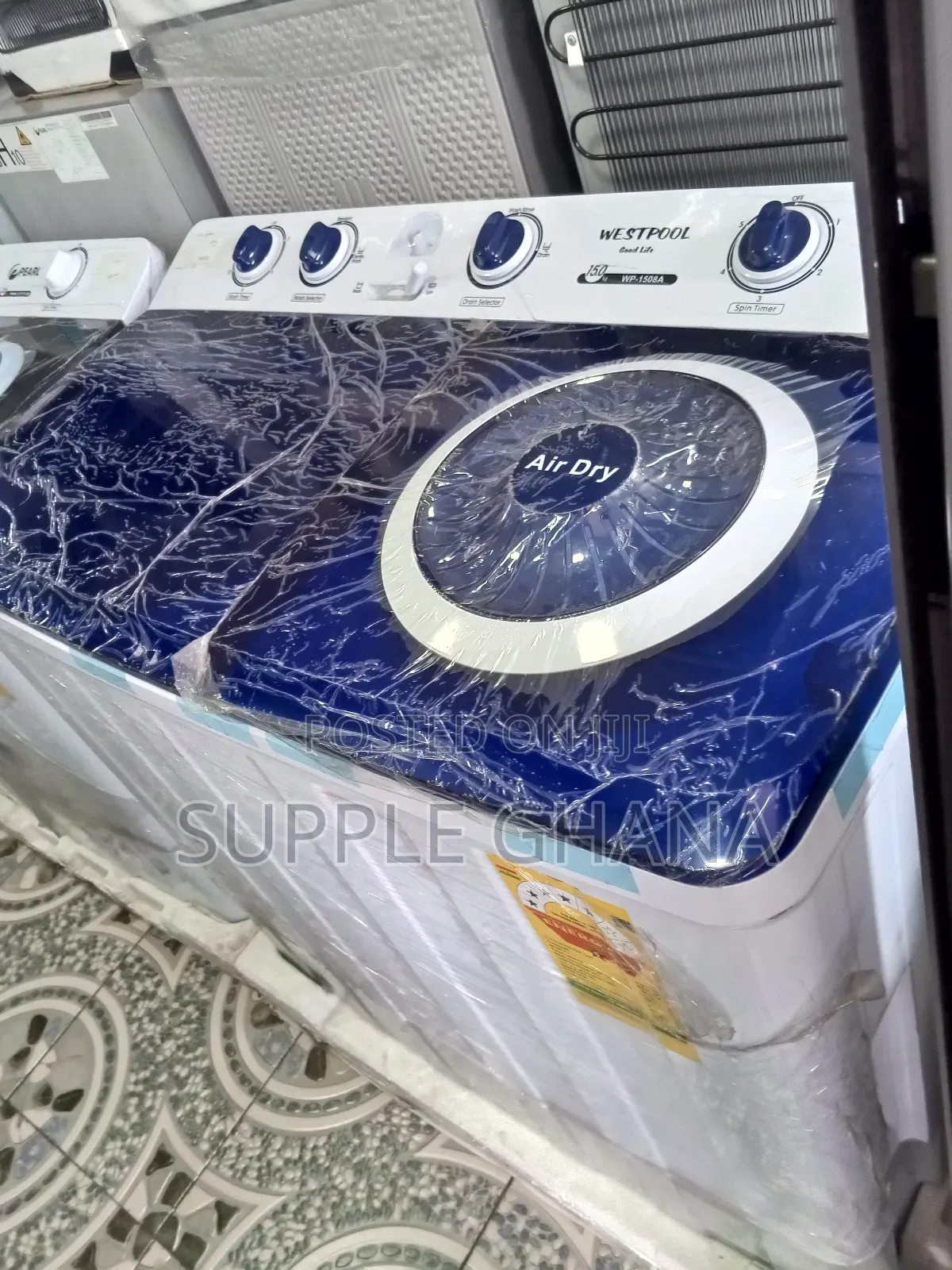 Flamino Washing Machine With High Spin Speed 15kg
