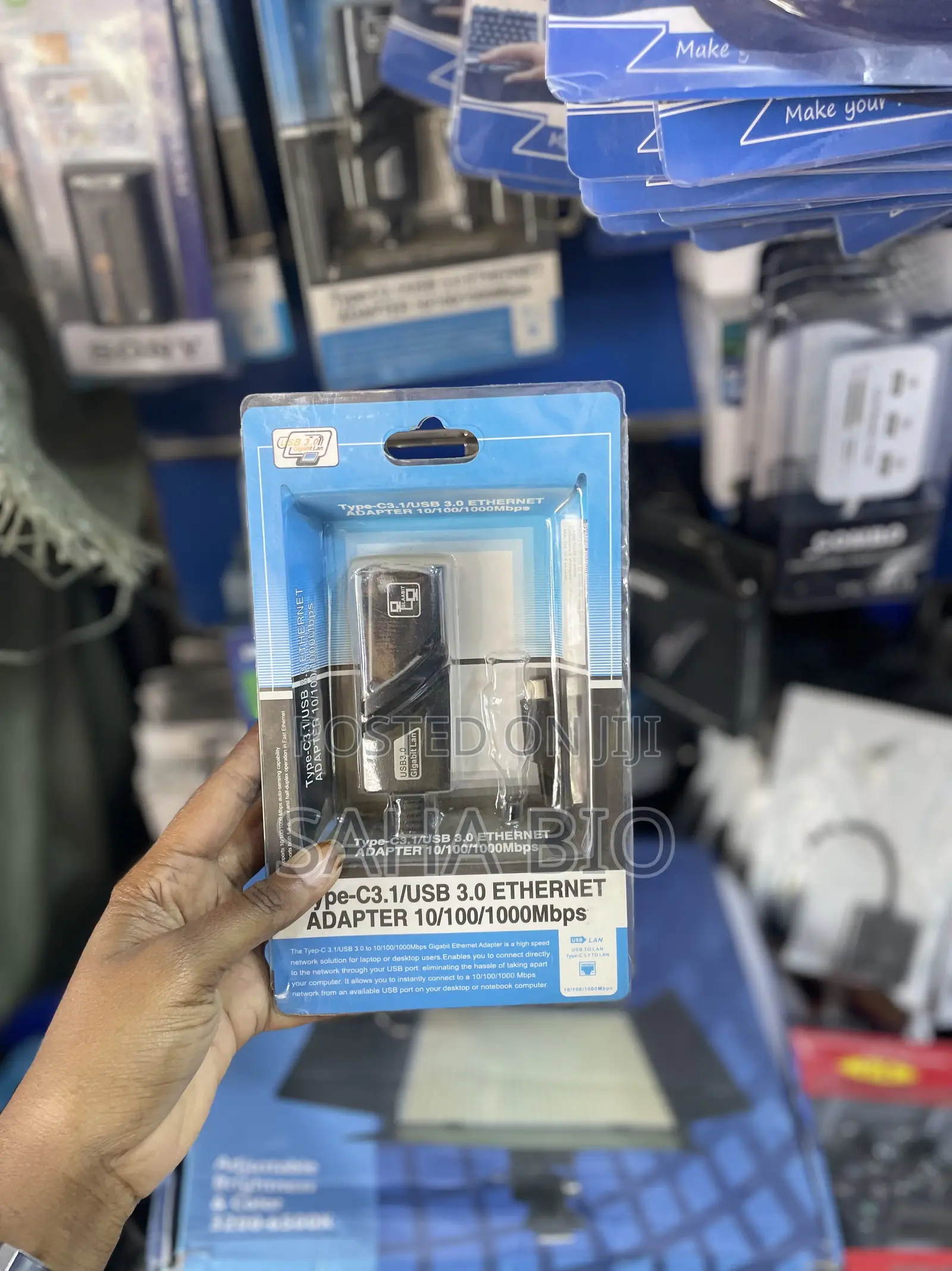 Type-c To Ethernet Adapter Rj45