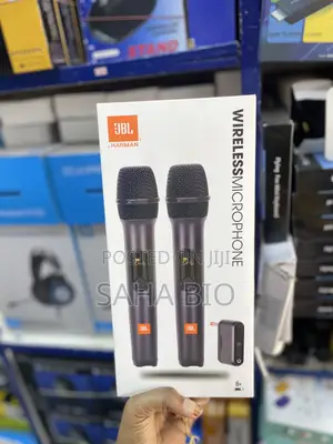 Dual Wireless JBL Microphone