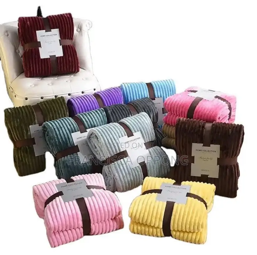 Flannel Blankets Available in Various Colors