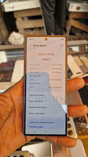 Samsung Galaxy Z Fold6 256 GB Blue