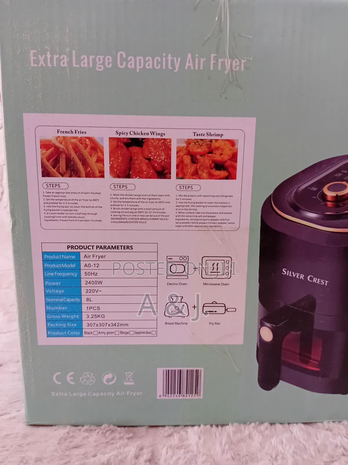 Silver Crest Air Fryer