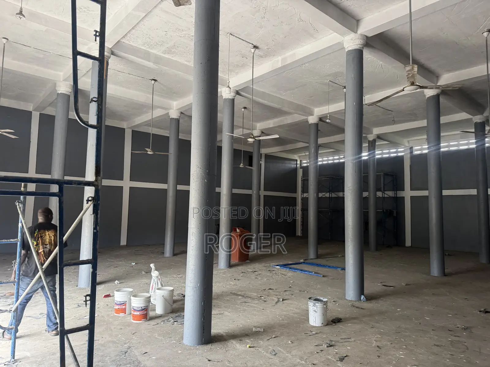 400 SQM Warehouse for Rent at Pokuase