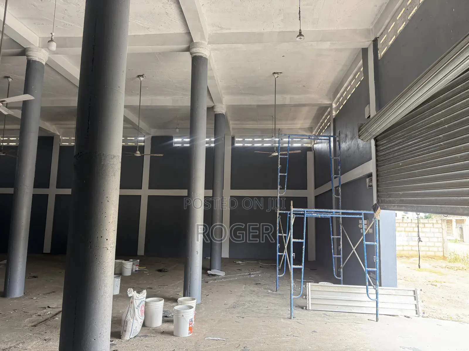 400 SQM Warehouse for Rent at Pokuase