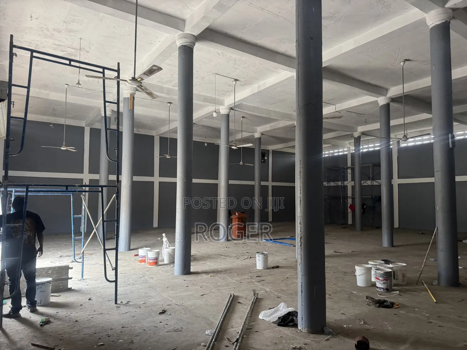 400 SQM Warehouse for Rent at Pokuase