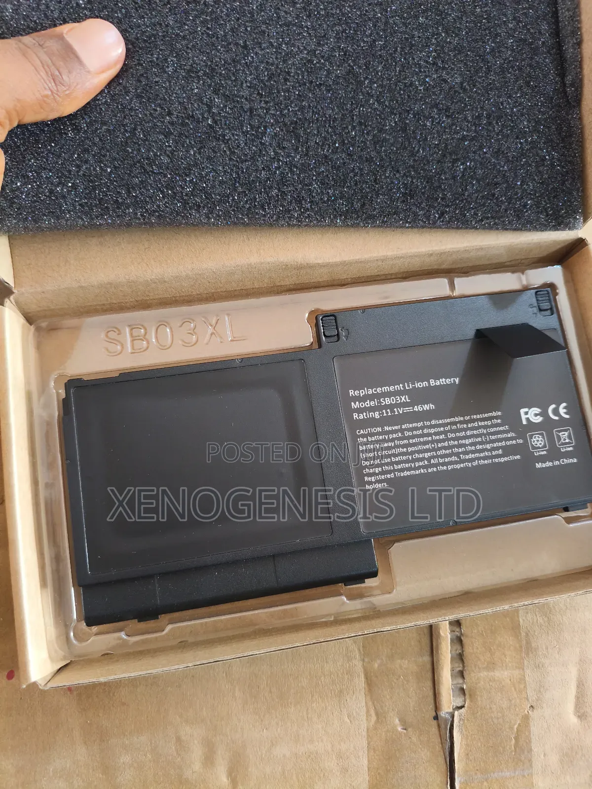 Sb03xl for Hp Elitebook 720 G1 820 G2