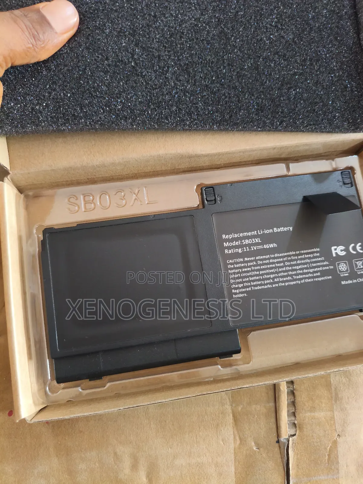 Sb03xl for Hp Elitebook 720 G1 820 G2