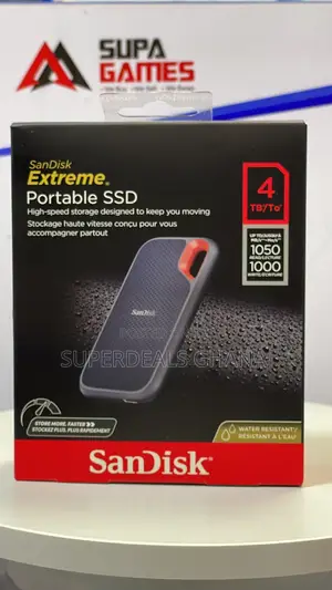 Sandisk Extreme Portable Ssd 4tb/To