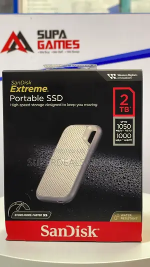 Sandisk Extreme Portable SSD 2tb/To