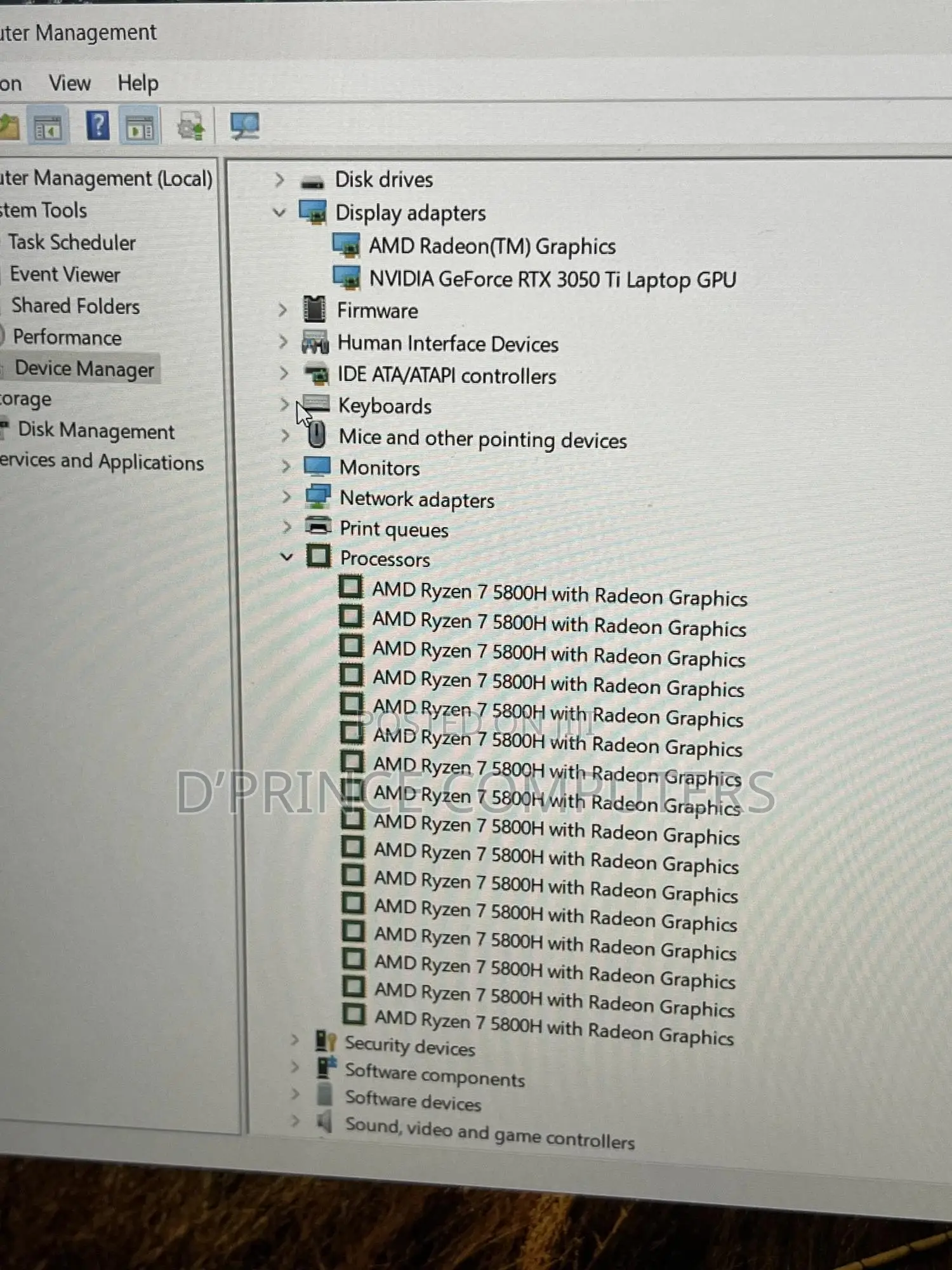 Laptop Dell G15 5535 16GB AMD Ryzen 7 SSD 512GB