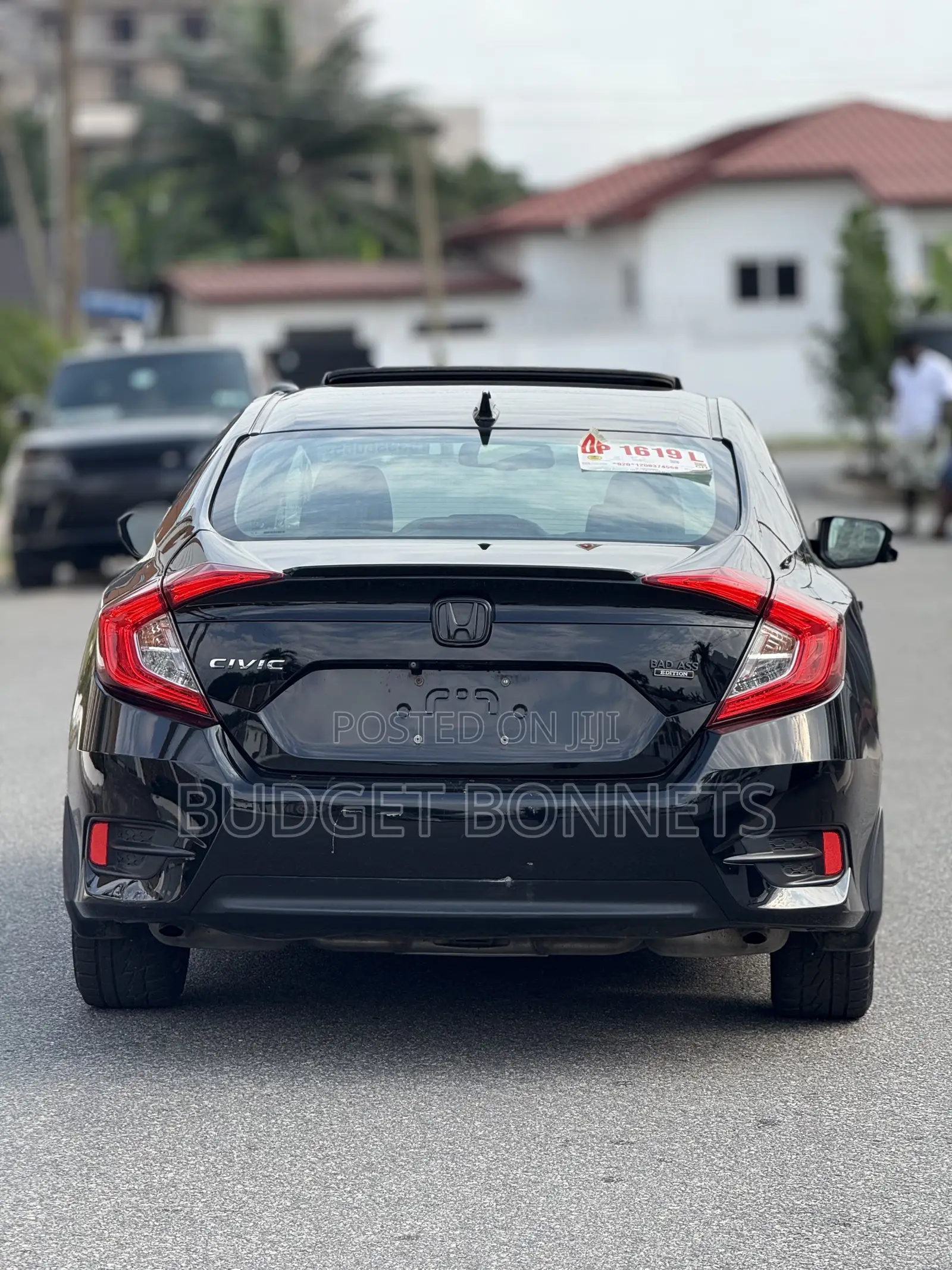 Honda Civic EX-L 4dr Sedan (1.5L 4cyl) 2017 Black