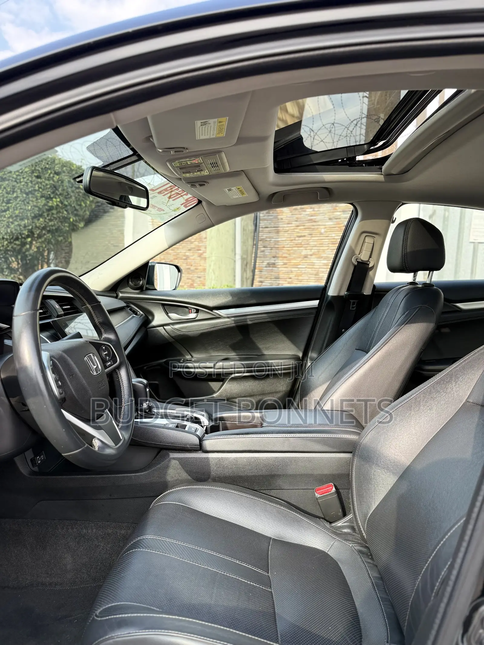 Honda Civic EX-L 4dr Sedan (1.5L 4cyl) 2017 Black
