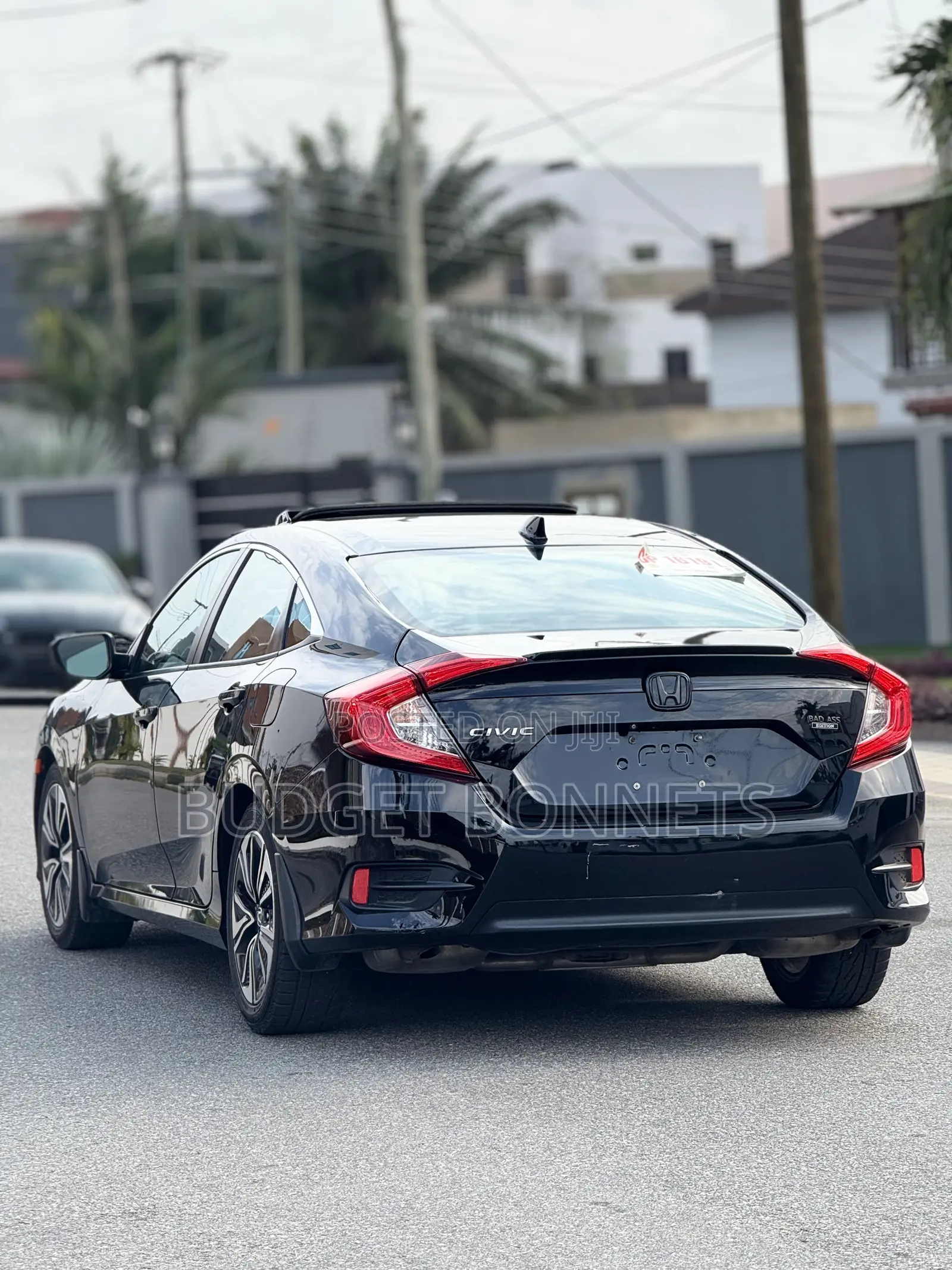 Honda Civic EX-L 4dr Sedan (1.5L 4cyl) 2017 Black
