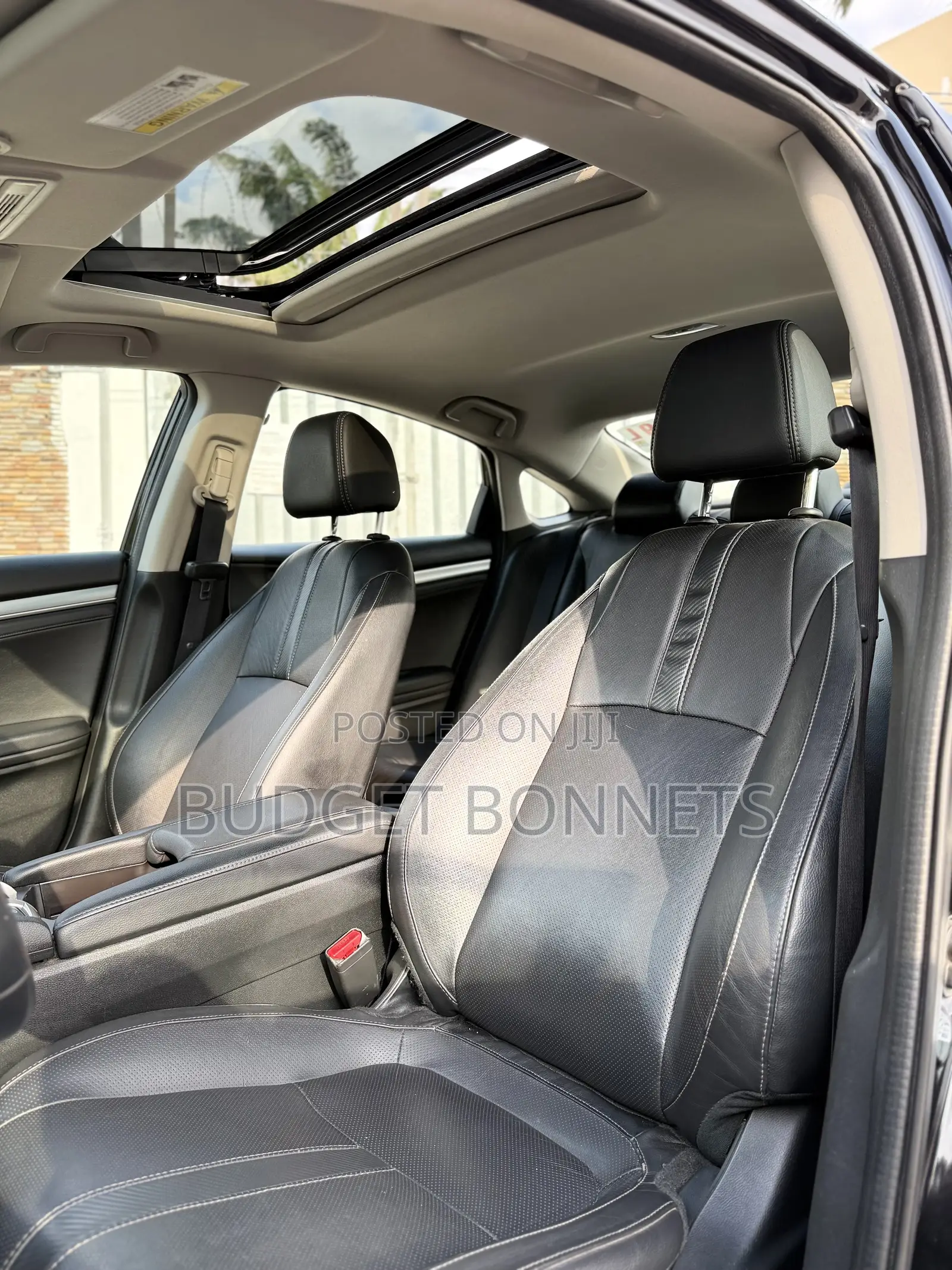 Honda Civic EX-L 4dr Sedan (1.5L 4cyl) 2017 Black