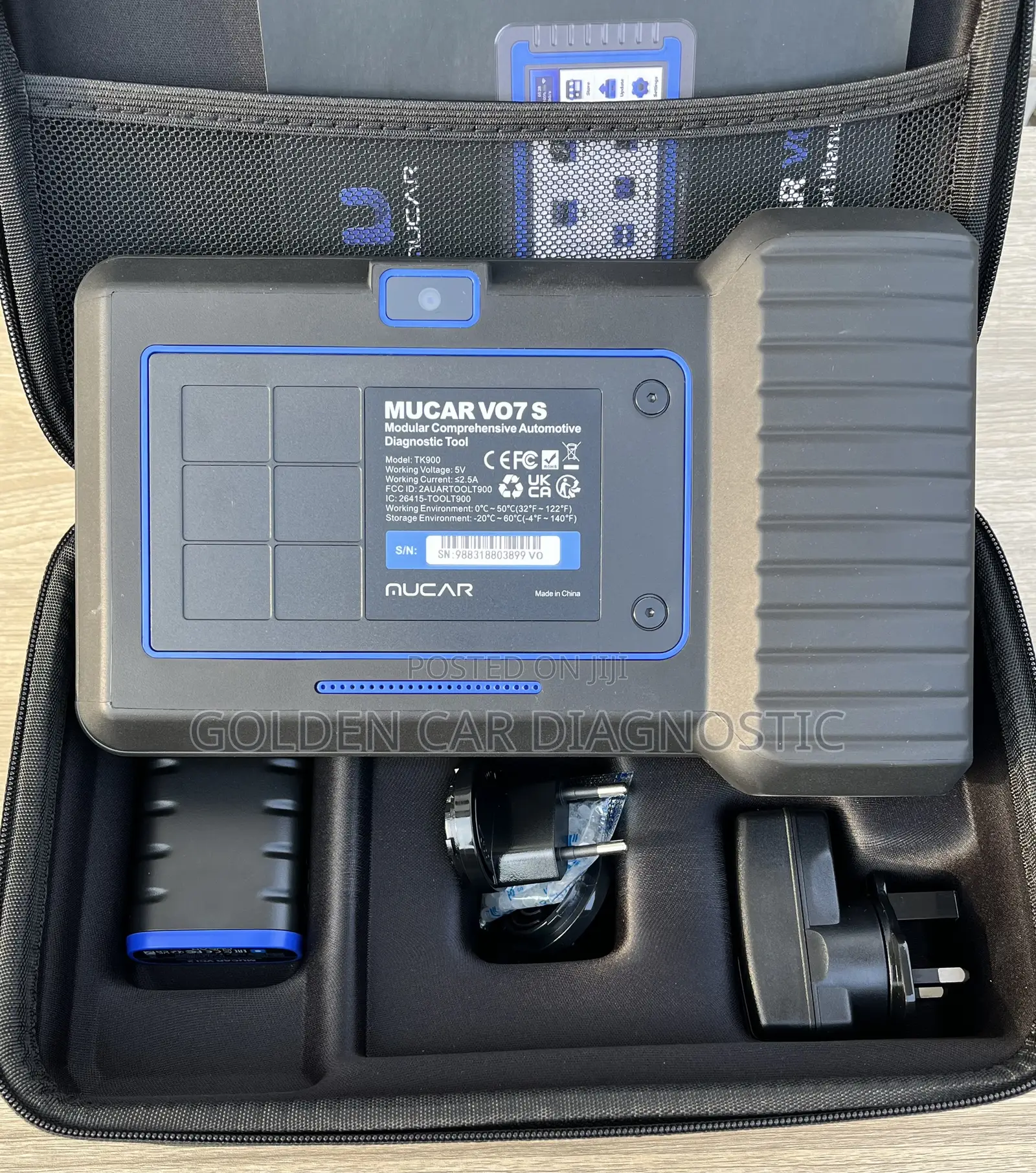 Mucar Vo7s Bluetooth Obd2 Car Diagnostic Scanner