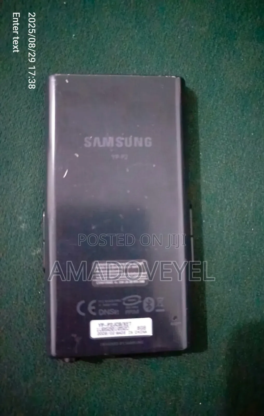 Samsung Yp-P2 Mp3 Video Player