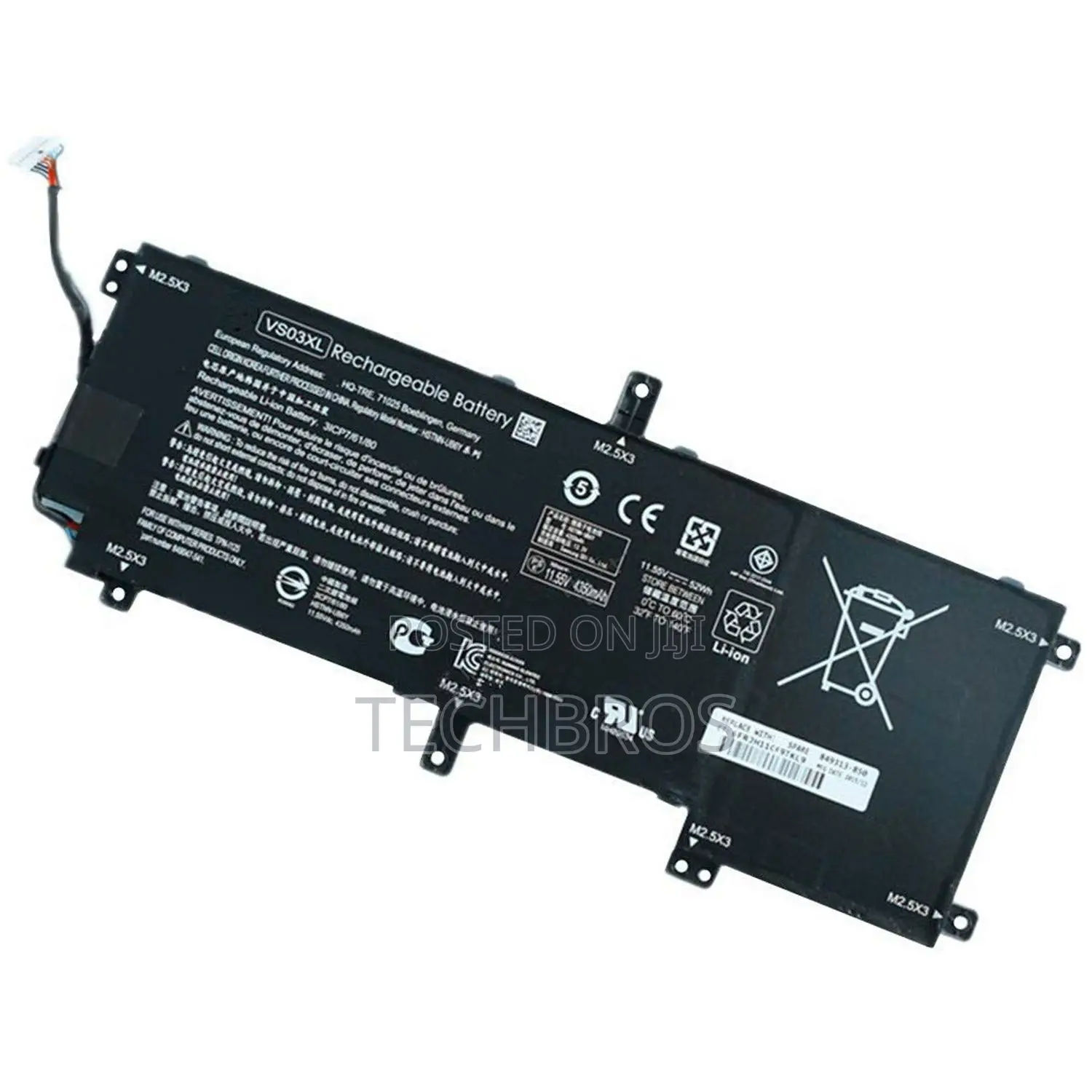 Original Vs03xl Laptop Battery For Hp Envy 15