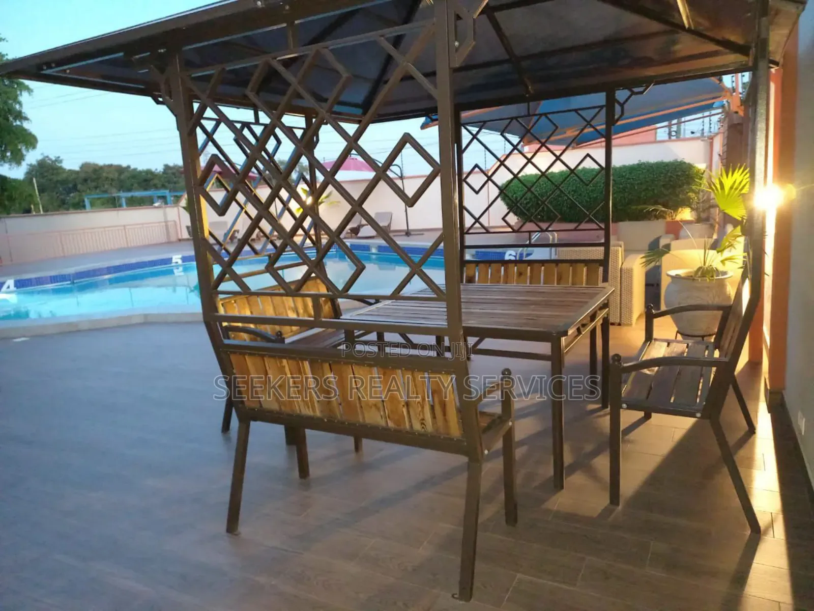Furnished 3bdrm Townhouse / Terrace in Seekers Realty, East Legon