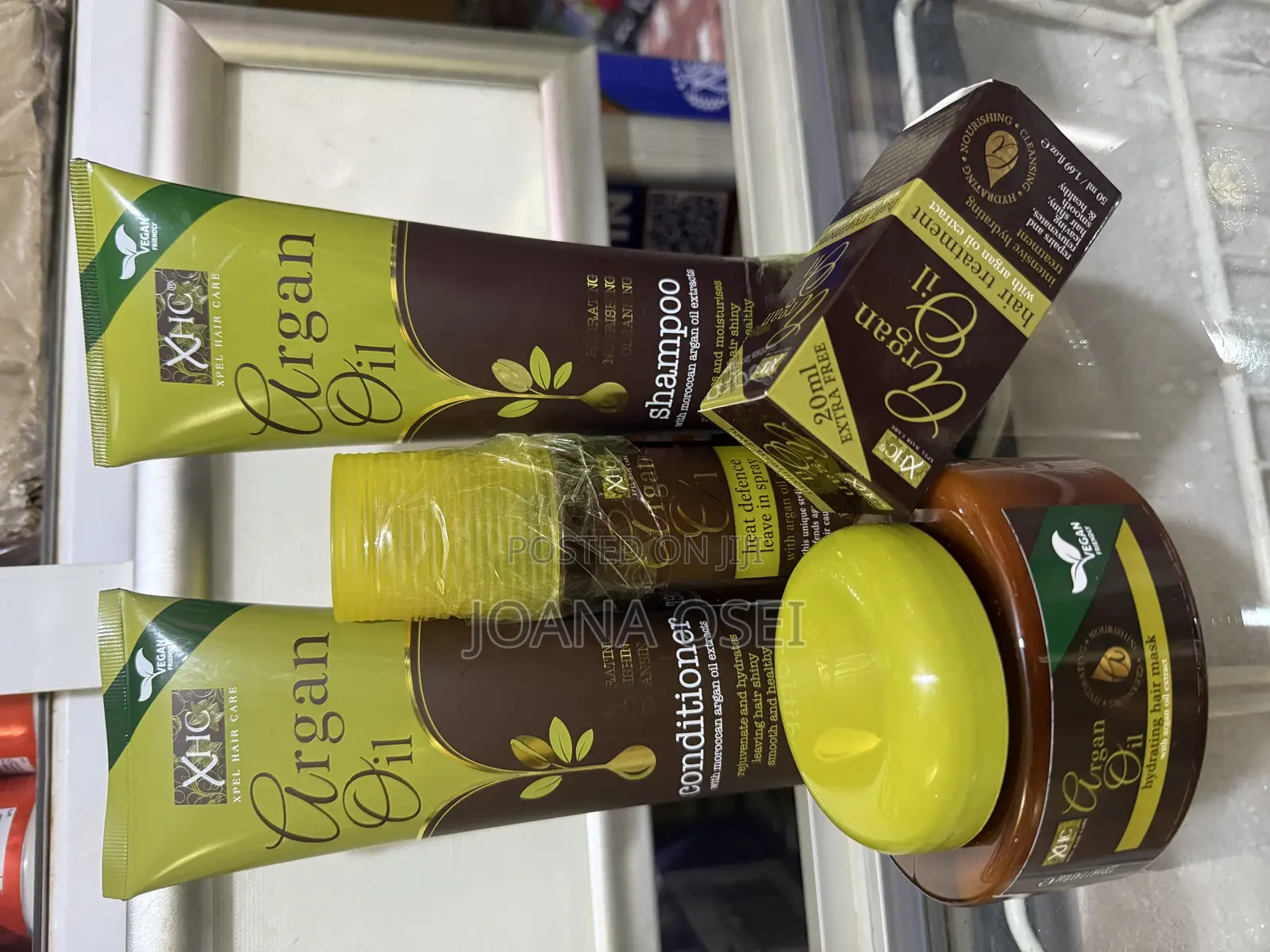 Argan Oil Hair Treatment Set
