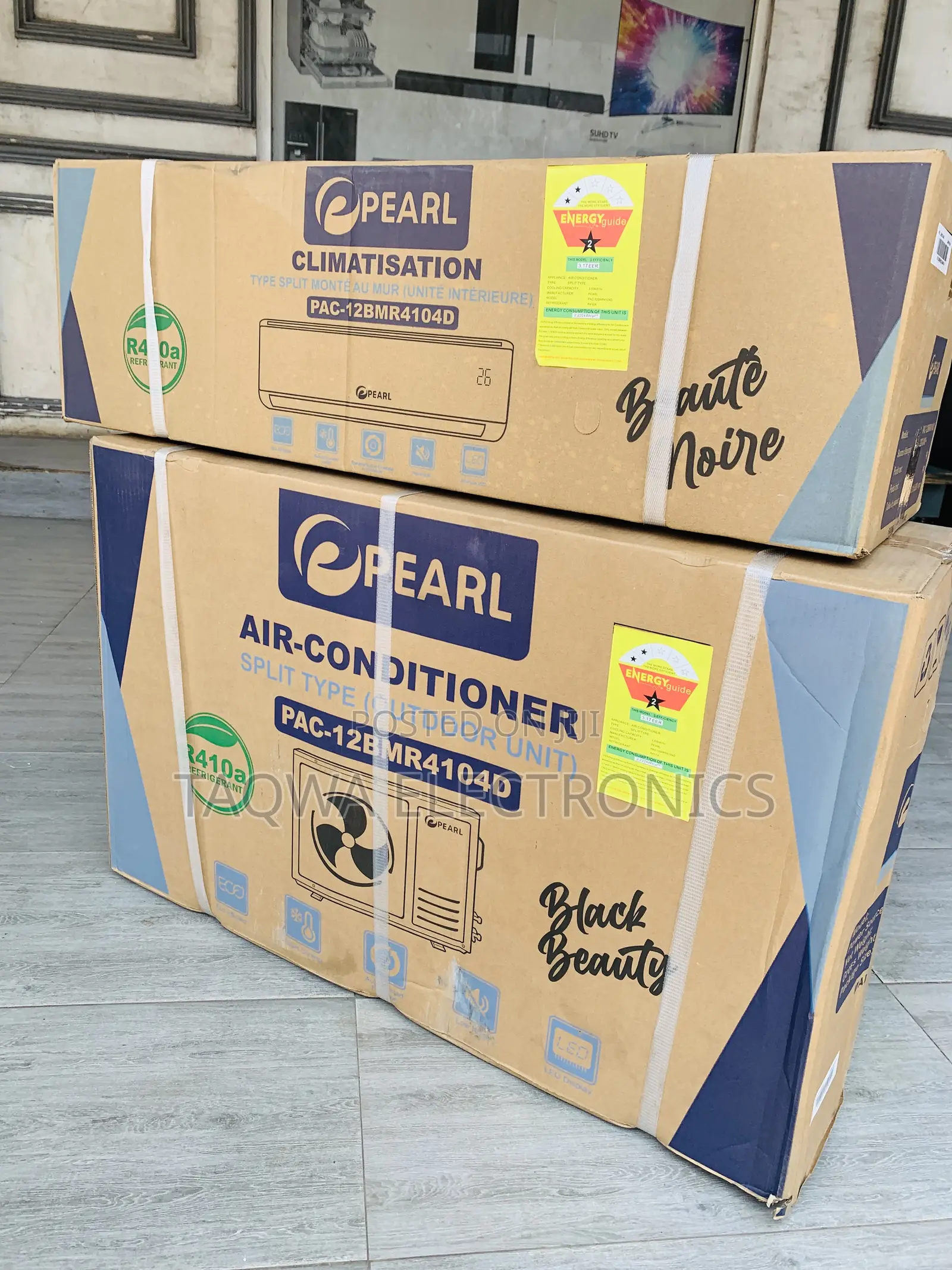R410a- Pearl-Black 1.5hp Ac