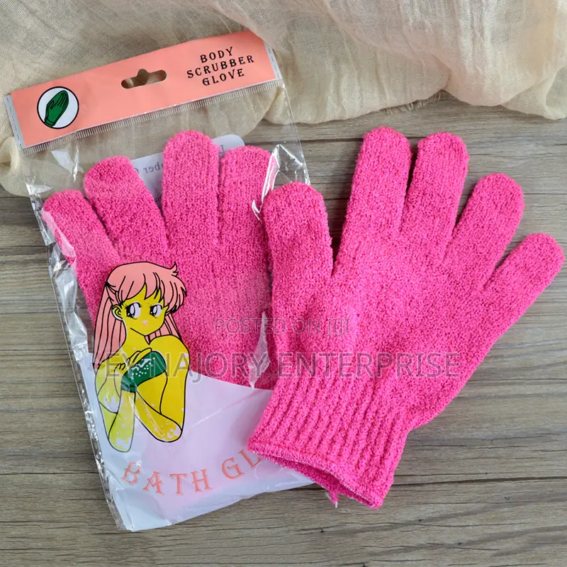 Exfoliating Bath Gloves(2pcs)