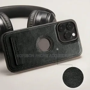 iPhone Quality Leather Cases With Kick - Stand