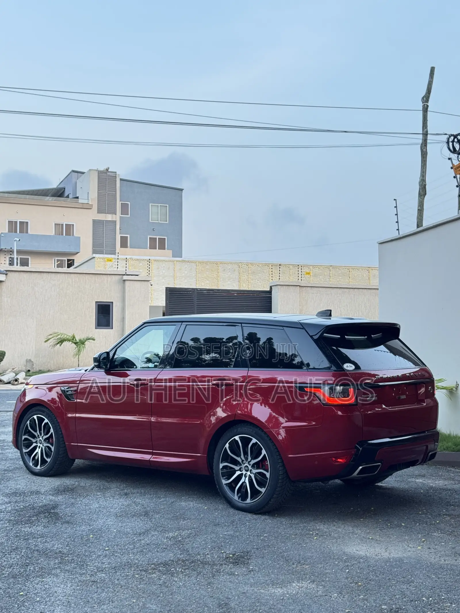 Land Rover Range Rover Sport Supercharged Dynamic 2019 Red