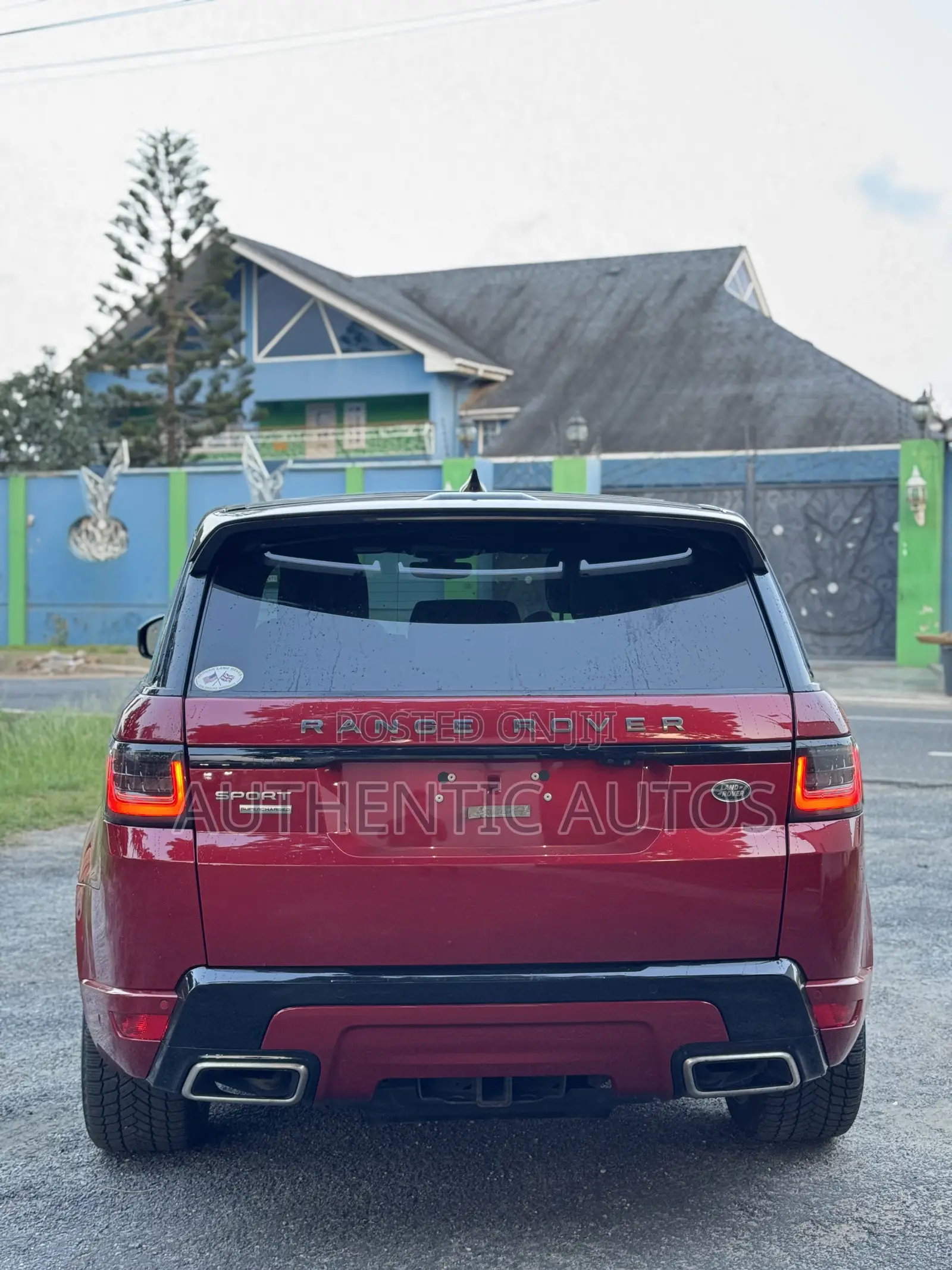 Land Rover Range Rover Sport Supercharged Dynamic 2019 Red