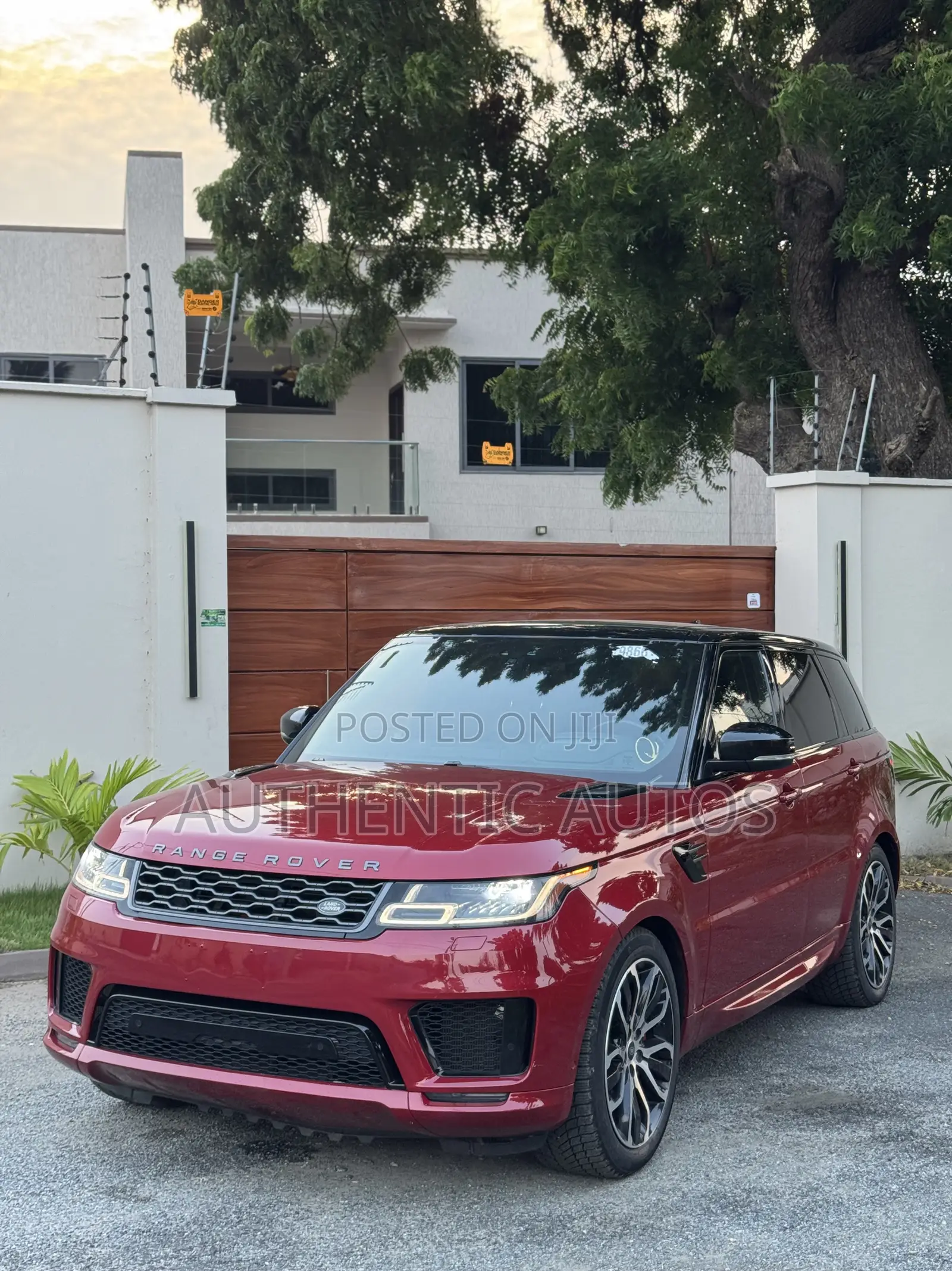 Land Rover Range Rover Sport Supercharged Dynamic 2019 Red