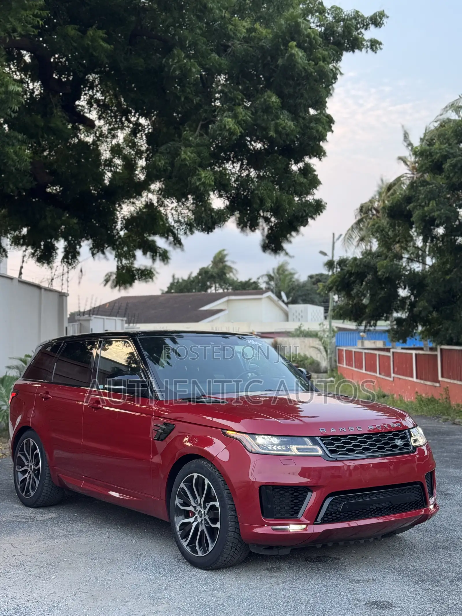 Land Rover Range Rover Sport Supercharged Dynamic 2019 Red