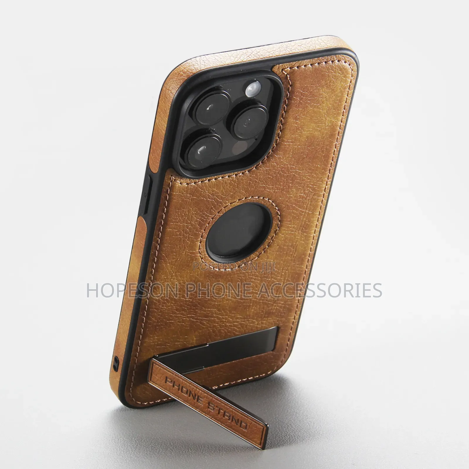 iPhone Quality Leather Cases With Kick - Stand