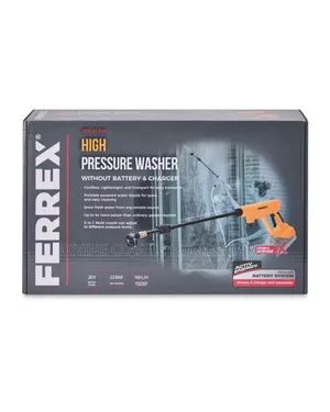 Ferrex Cordless High-Pressure Washer (22 Bar)