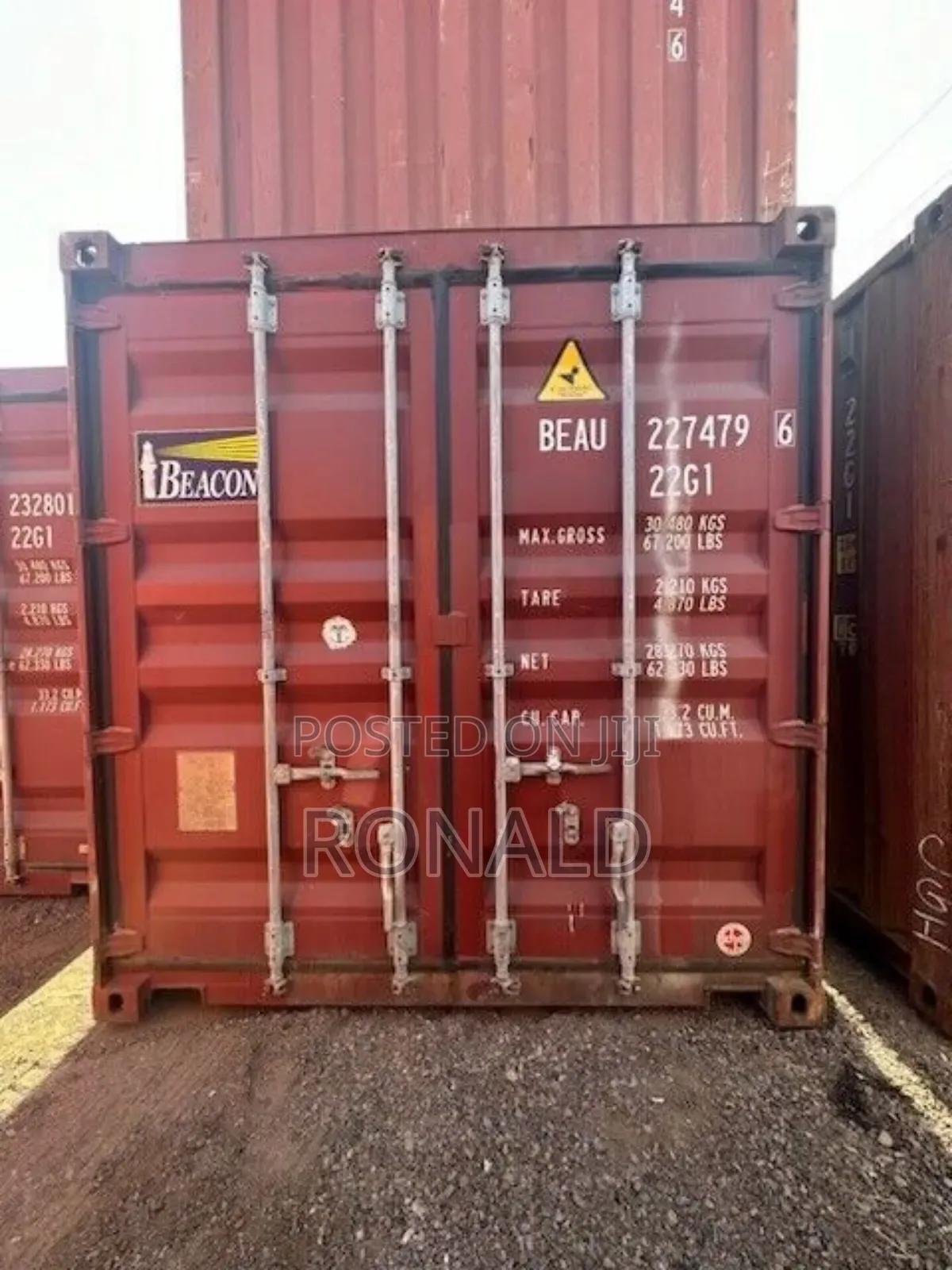 20 and 40 Ft Containers