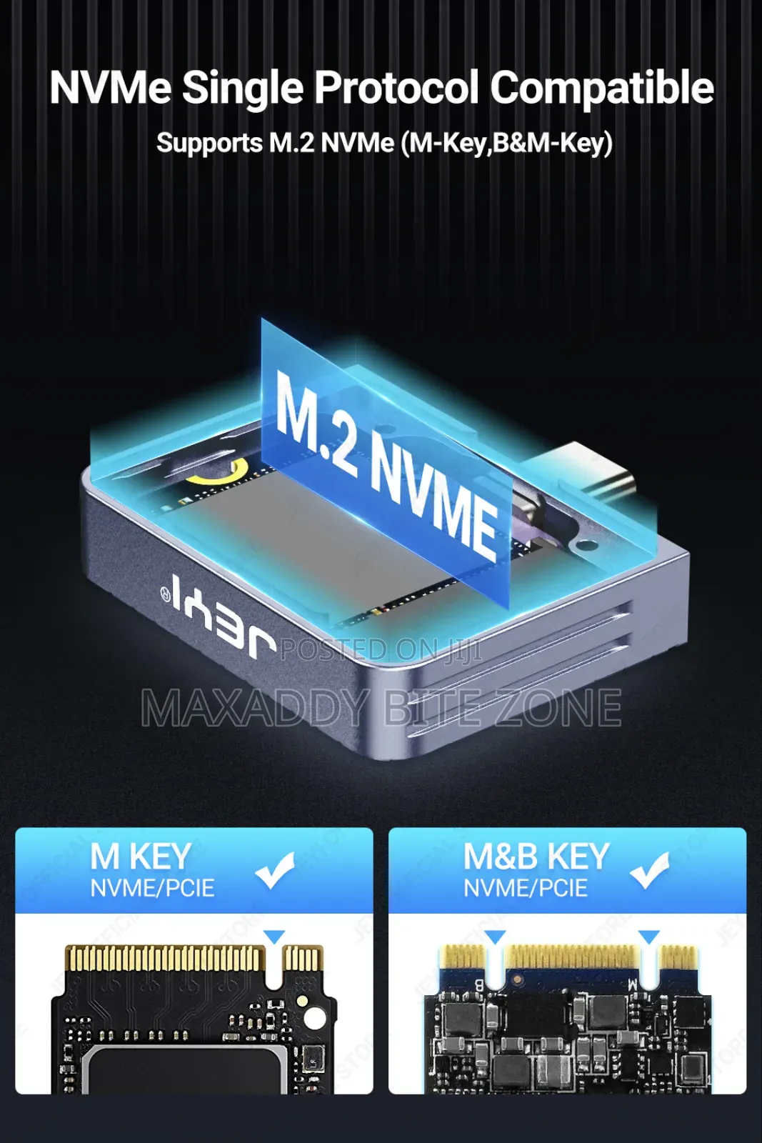 Jeyi M.2 Nvme Direct-attached
2230 Ssd Enclosure