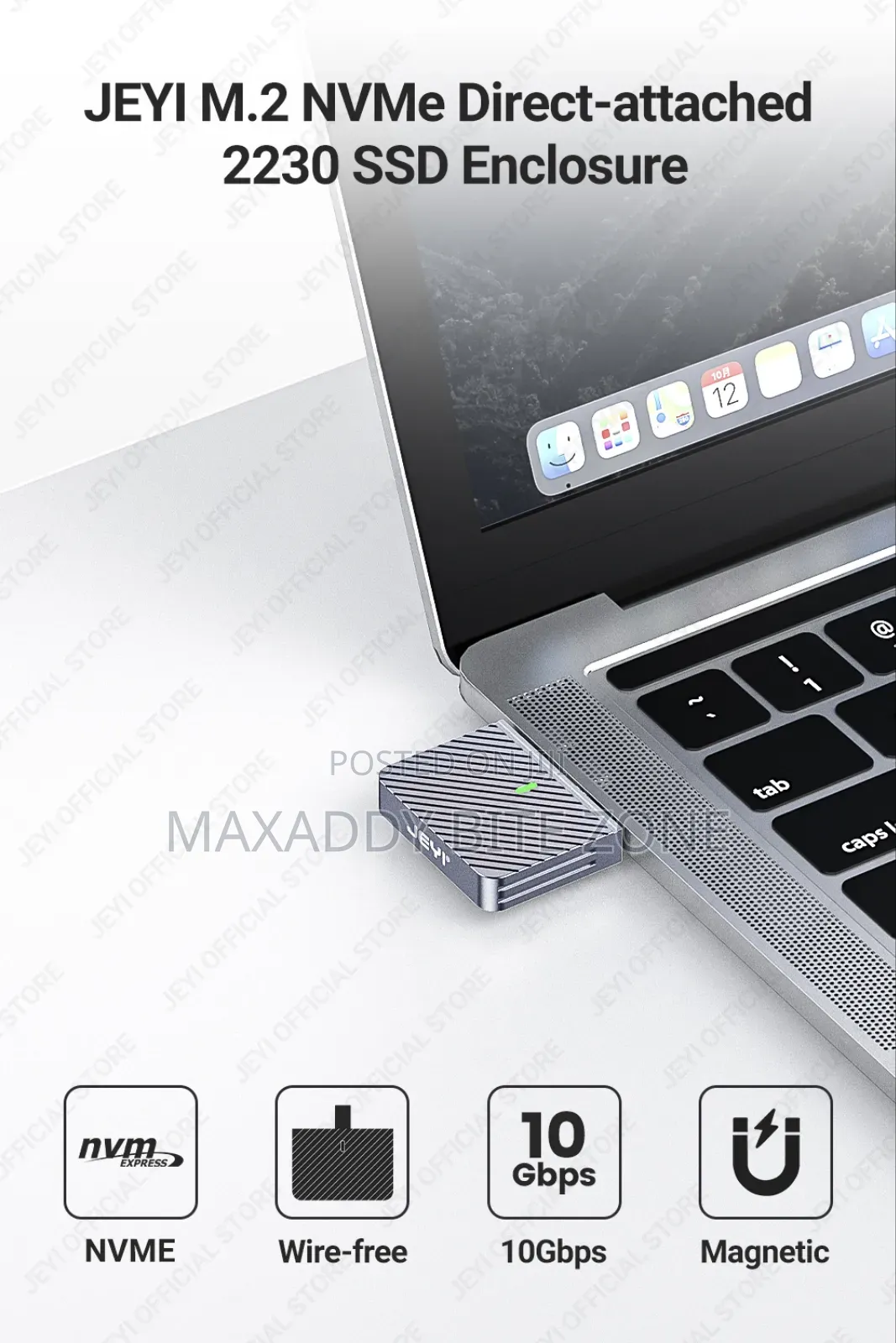 Jeyi M.2 Nvme Direct-attached
2230 Ssd Enclosure