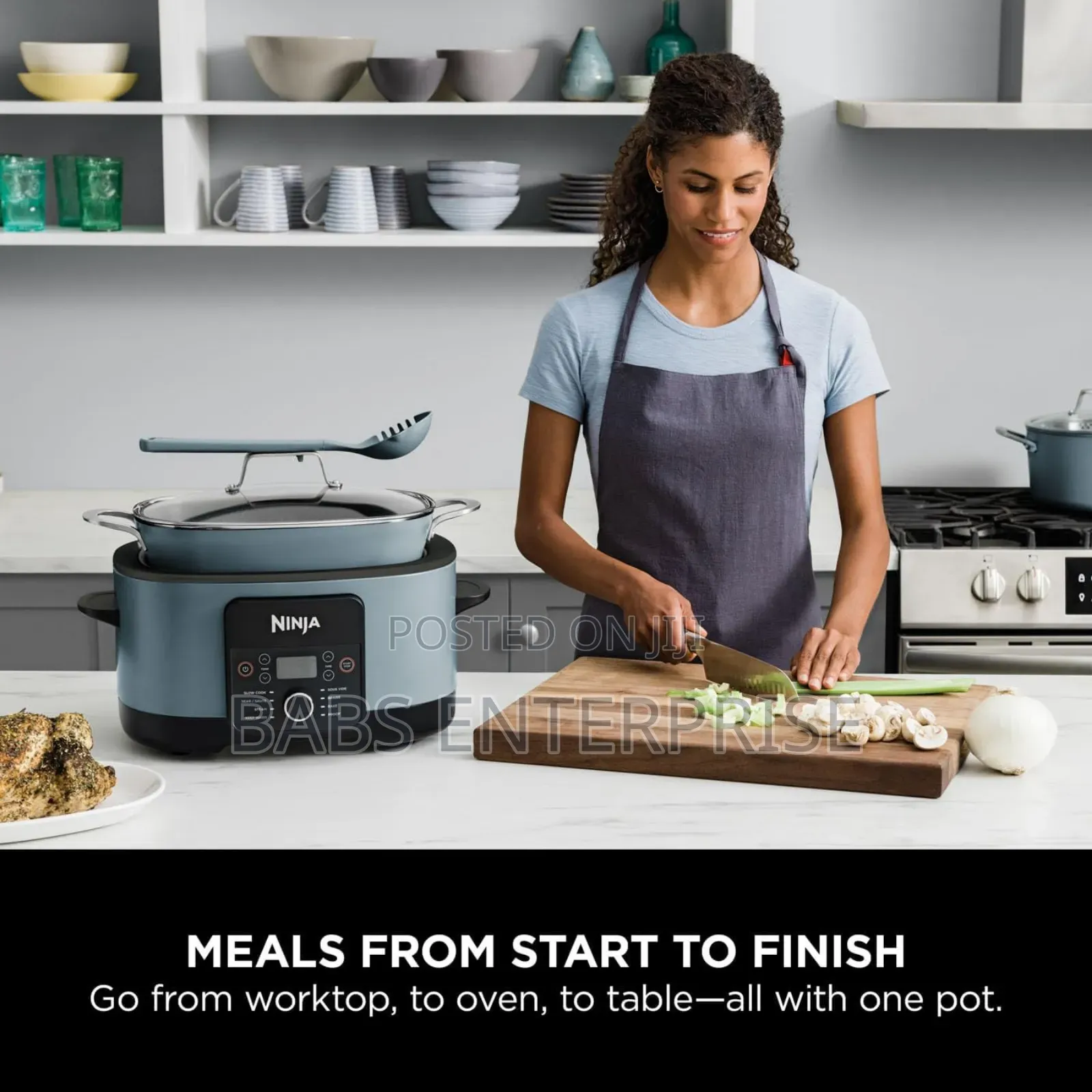 Ninja Foodi 8-in-1 Possiblecooker Slow Cooker & Multi-cooker  Mc1001uk
