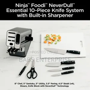 Ninja Foodi Neverdull Essential Knife System 10 Piece Set
