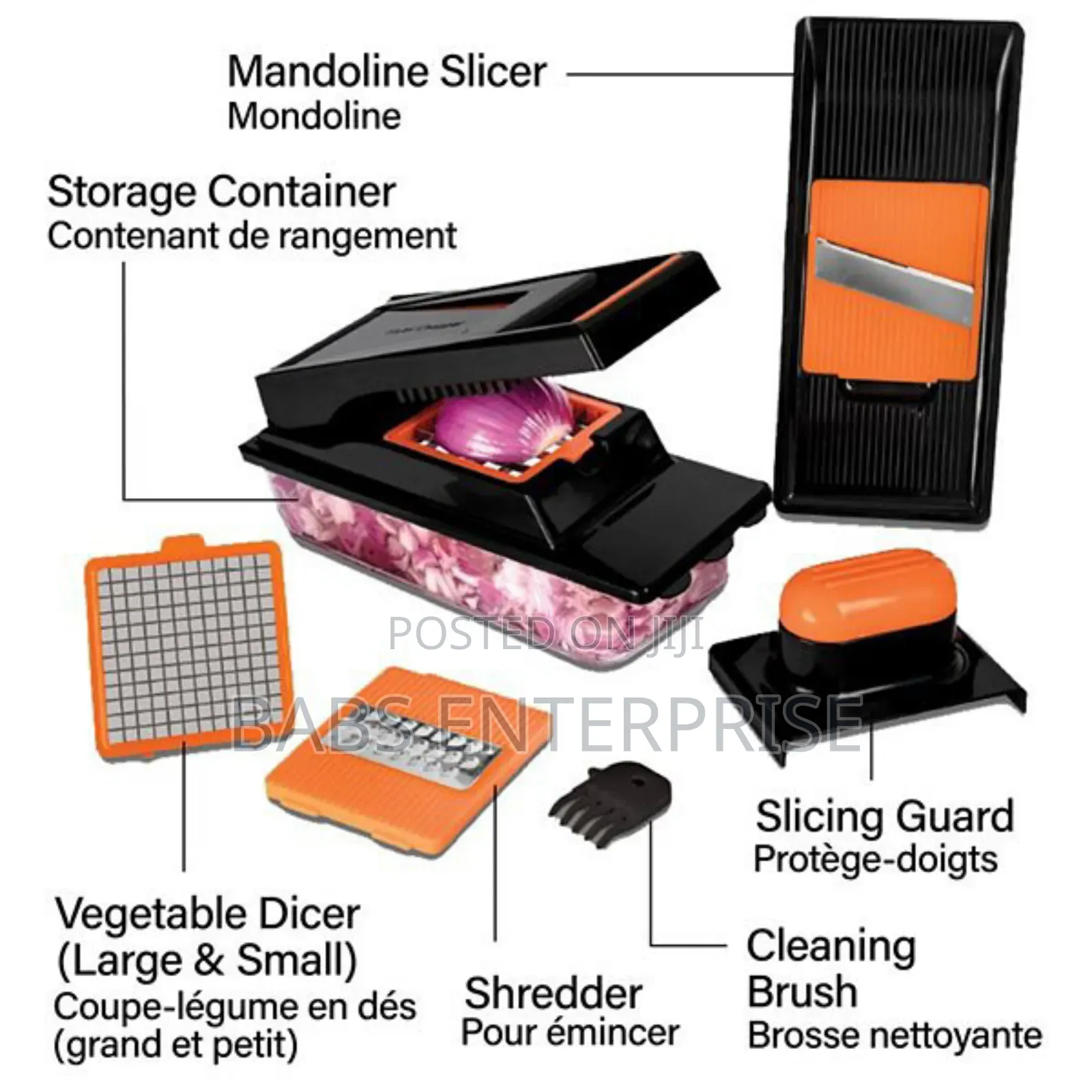 Nutri Slicer Xl Handheld Vegetable Chopper And Slicer