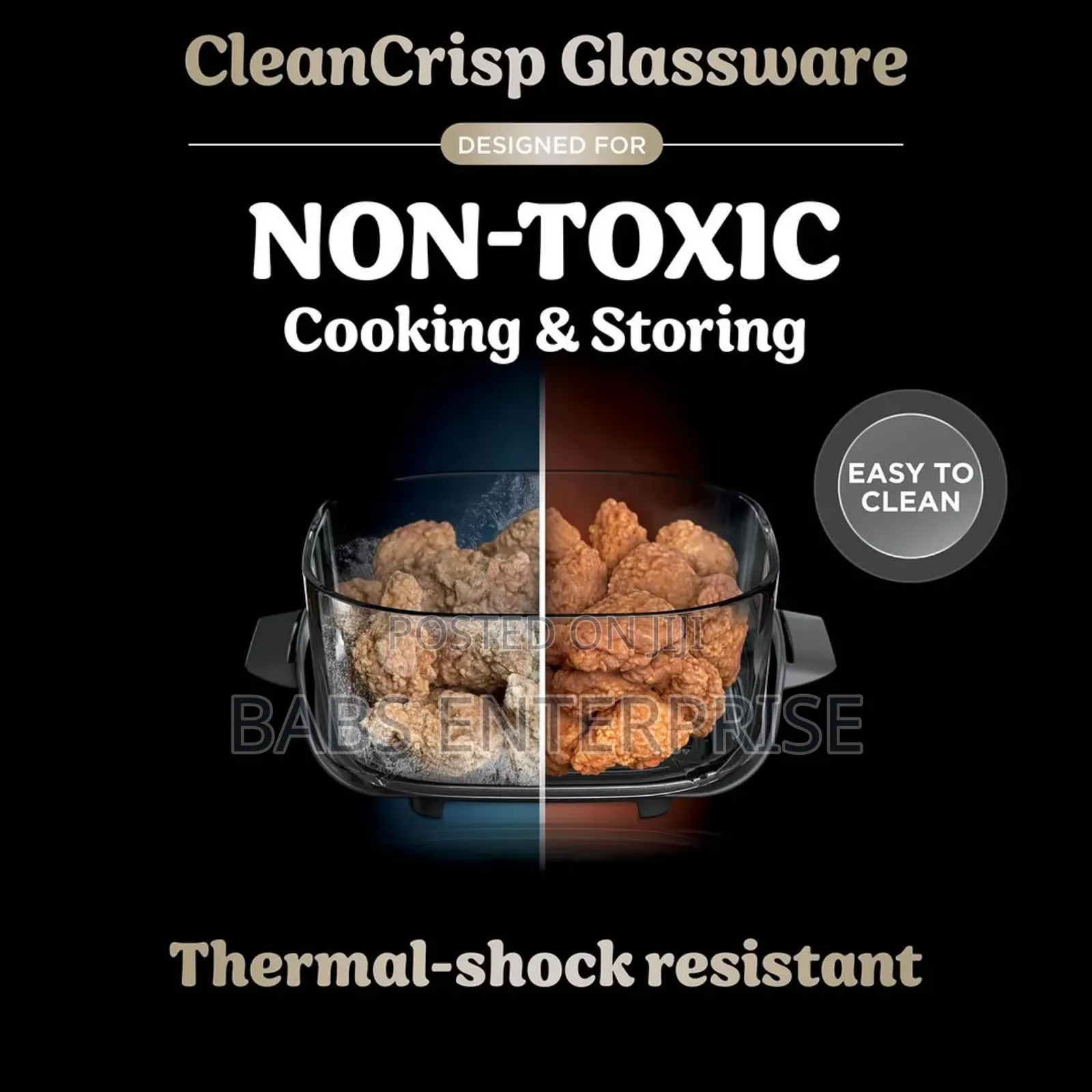 Ninja Crispi 4 in 1 Portable Glass Air Fryer- Stone Fn101ukst